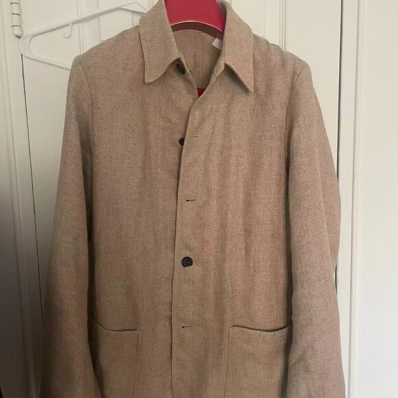 Private White V.C. The Linen Shacket - Size 4 - Picture 2 of 6